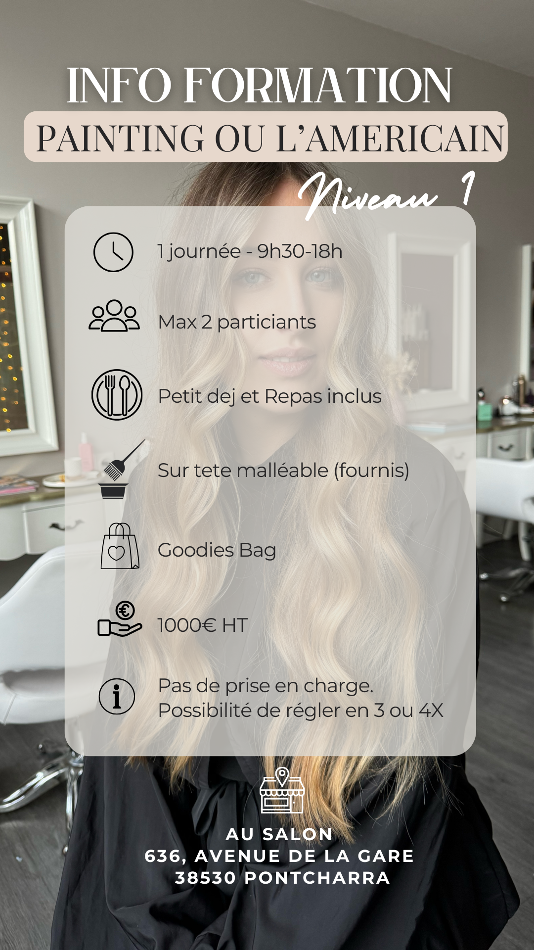 FORMATION BALAYAGE PAINTING - MARDI 18 MAI 2026