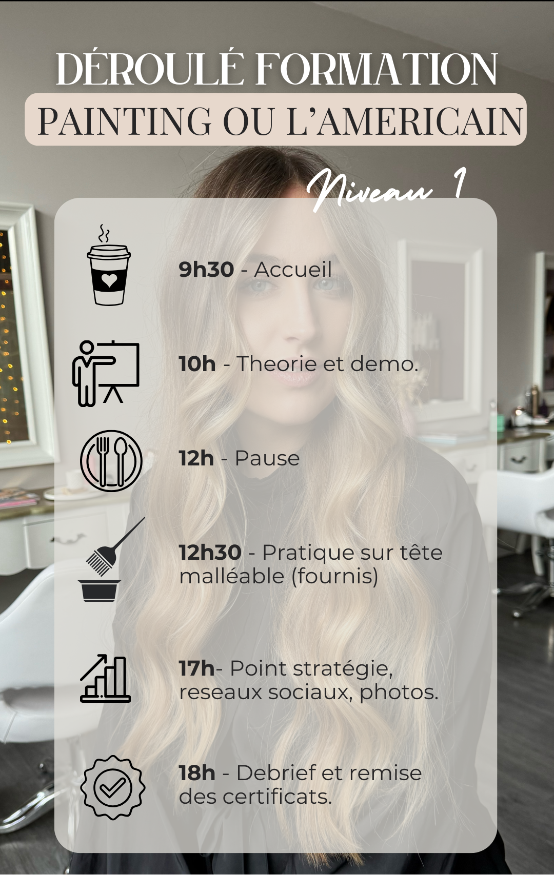 FORMATION BALAYAGE PAINTING - MARDI 18 MAI 2026