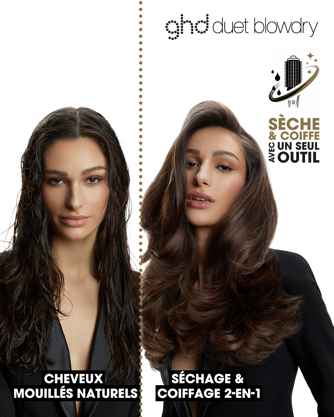 NEW - BROSSE SÉCHANTE GHD DUET BLOW DRY